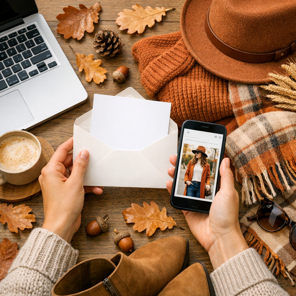 Titelbild zu „Herbstliche Styling-Tipps per Newsletter teilen“