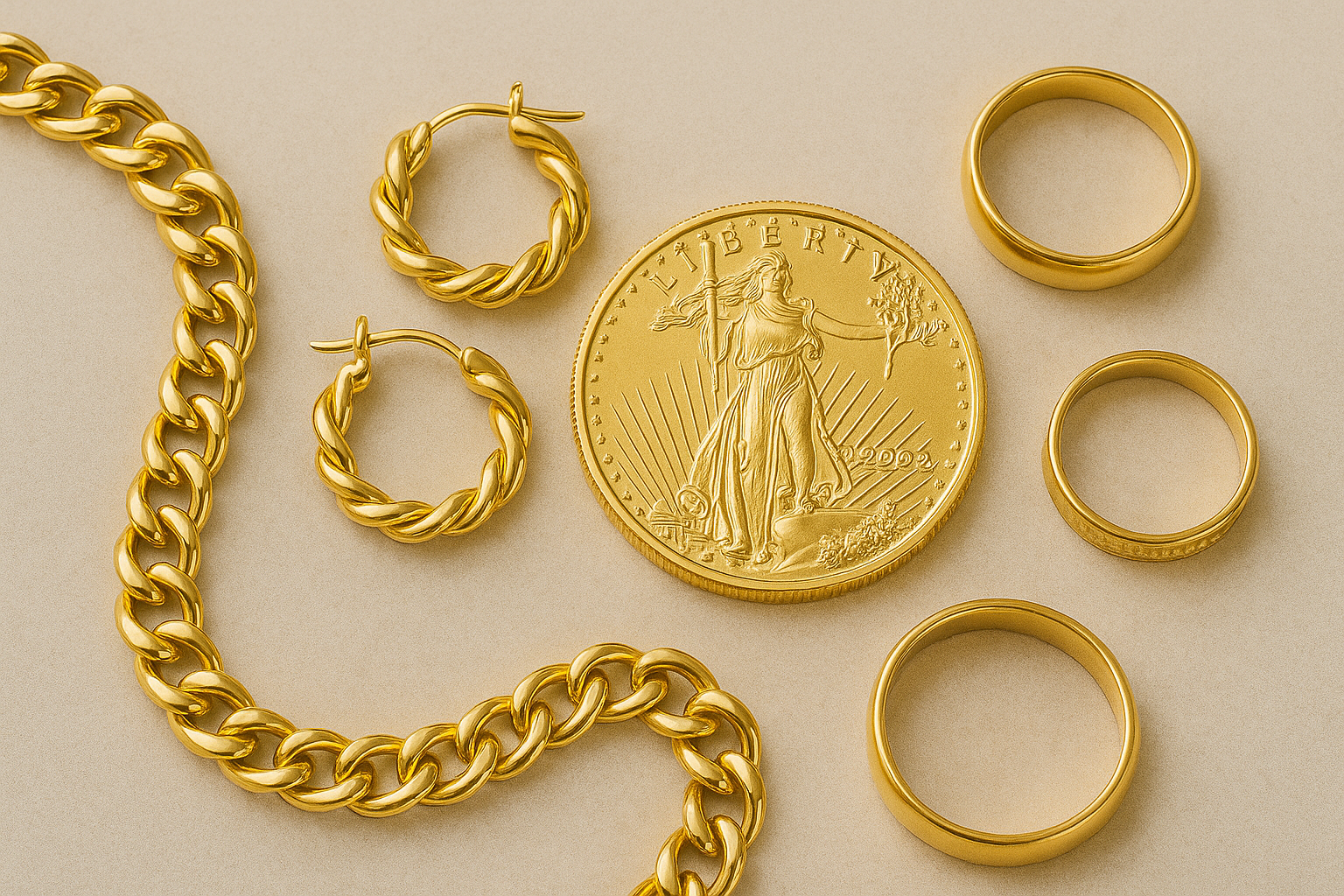 Titelbild zu „Gold als Accessoire und Anlage – was wir über Wert, Herkunft und Wiederverwendung wissen sollten“
