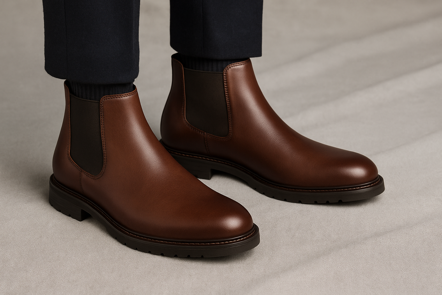Titelbild zu „Chelsea-Boots Herren Herbst/Winter 2025: Stilvolle Klassiker & warme Trends“